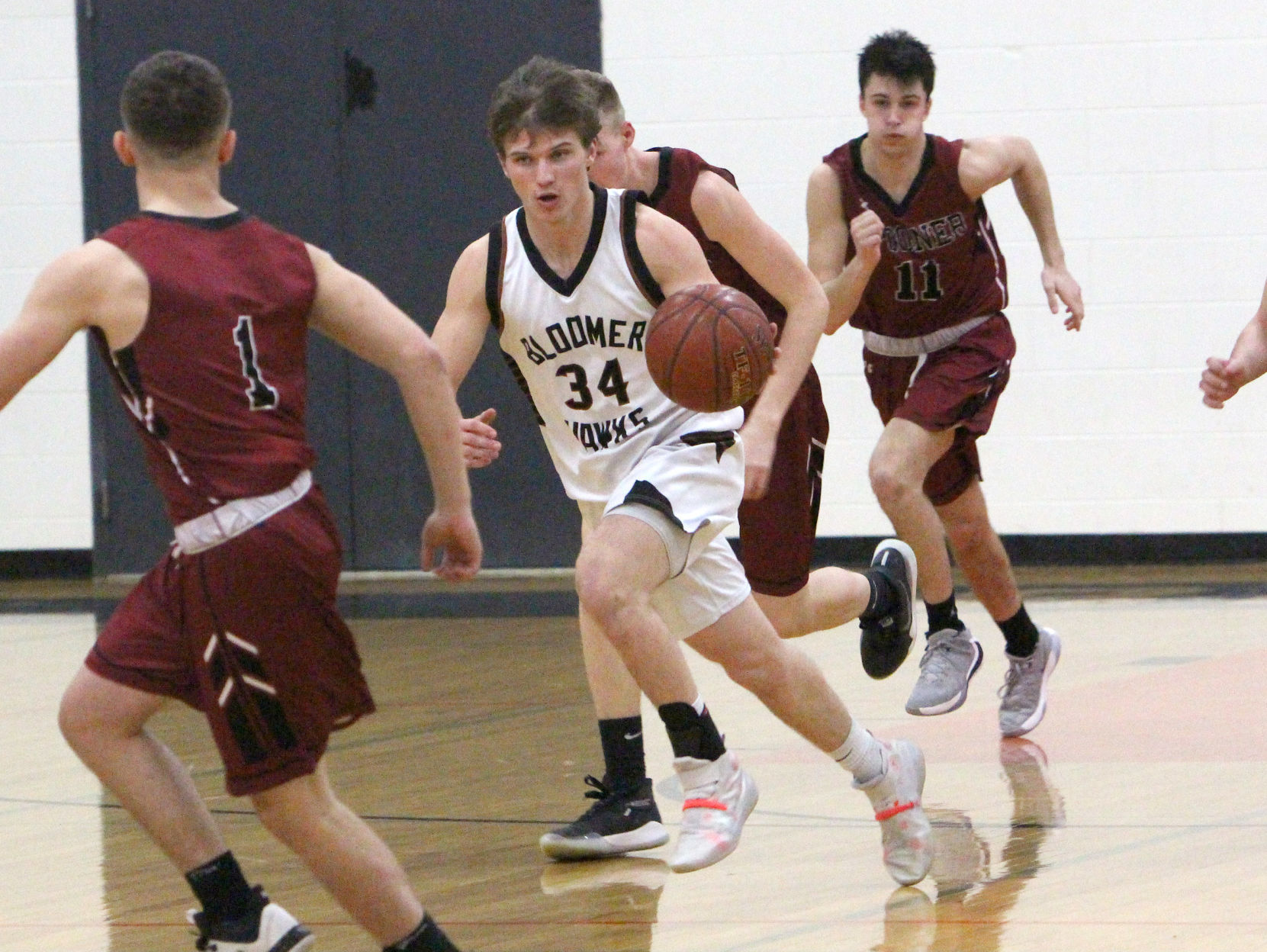 Spooner at Bloomer boys basketball 3-3-20
